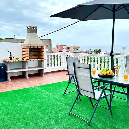 Maravilloso Atico Con Terraza, Vistas, Bbq, Wifi * 라 라구나