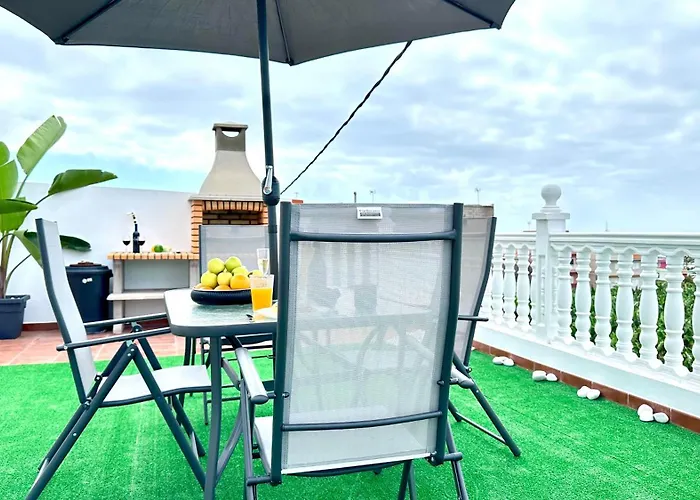 Maravilloso Atico Con Terraza, Vistas, Bbq, Wifi La Laguna (Tenerife)